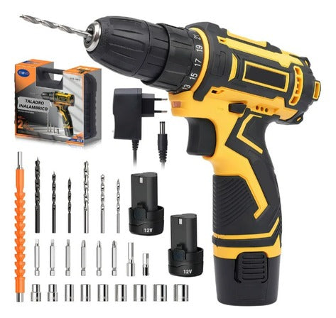 TALADRO INALAMBRICO + BRAZALETE IMANADO