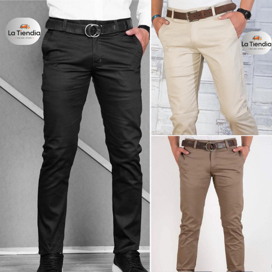 Pantalon En Drill Para Caballero