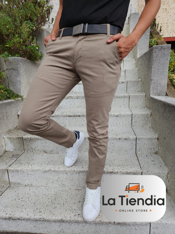 Pantalon En Drill Para Caballero
